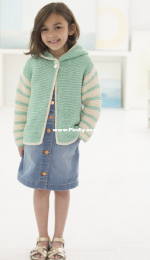 Lion Brand-L50287 Play Date Hoddie - Free