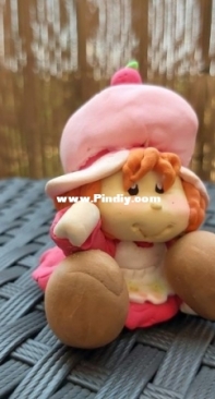 Strawberry shortcake clay