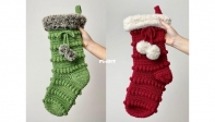 A Crafty Concept - Ashley Stallsworth -  How to crochet a Jolly Christmas Stocking - Free