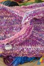 Crossed Over Cowl by Strings and Stories - Free