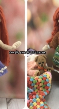 Emek Emek Tasarim - Pandemisu Doll - Pandemisu Bebek - Turkish