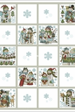 Stoney Creek Collection - Book 520 Snow Friends Collectors Series Afghan XSD