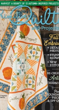 Primitive Quilts and Projects - Fall 2024