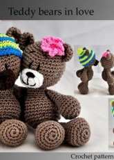 Motley crochet crew -Sandra Hawlik - Teddy bears in love
