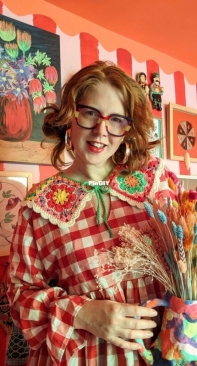 Katie Jones - Pop Patch Collar