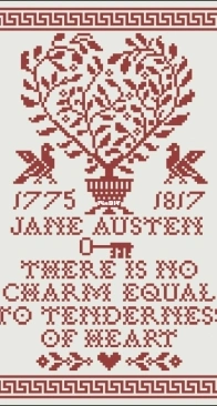 Modern Folk Embroidery - Tenderness of Heart: A Jane Austen Sampler  XSD + PCS