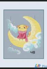 Cat in the Clouds by Maria / Masha Chekmareva