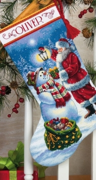 Dimensions Gold 70-08952 Holiday Glow Stocking XSD