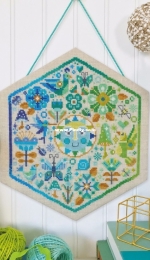 Satsuma Street - Garden Party - Cool Colors Green by Jody Rice PCS