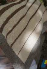 Fiddle Knits - Mnemon Shawl by Erica Jackofsky
