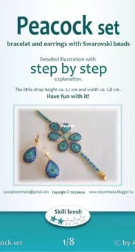 Assza Beading Arts - Peacock Set - Beading