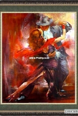 Art-goblen - Tango by S. Nedelcheva