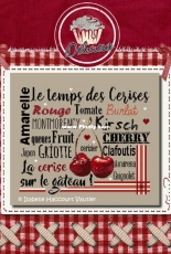 Isabelle Haccourt Vautier - Collection Brode du Noir BDN 51 Cherry Cherry PCS