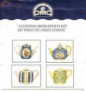 DMC XC0808 - Teapots Collection