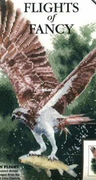 Heritage Stitchcraft FFOS1083 Flights of Fancy - Osprey by John Clayton XSD