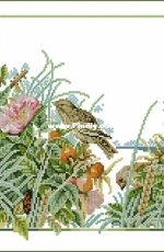 Lanarte 33850 Birds and Rose Hips by Marjolein Bastin XSD + PCS