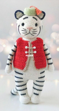 Sandra Toys Design - Alexandra - The White Tiger - Белый тигр - Russian