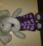 Elephant in a dress!