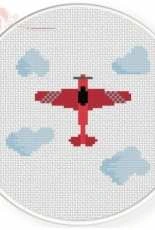 Daily Cross Stitch - Plane