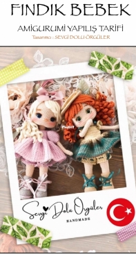 Sevgi Dolu Örgüler - Sevgi Altuntaş - Nut Doll - Fındık Bebek - Turkish