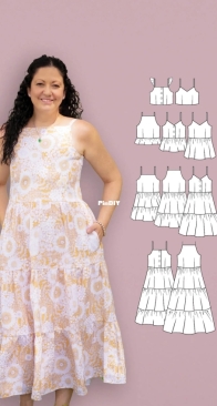 Pattern Emporium - Kate McAuley - Field Of Dreams Dress and Top - Size 4-30