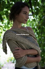 Ann Marie Shawl by Filatura Di Crosa
