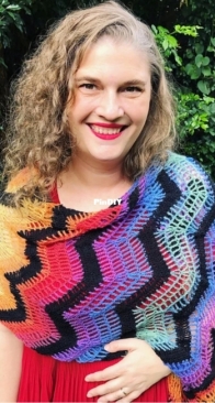 Gray Day Crochet - Mari Koeck - Vivacious wrap