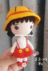 Duo Duo Xiao Q - Big Head Princess - Chibi Maruko Chan - Chinese