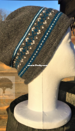 Simple Fair Isle Hat by Oak Designs MI-Free