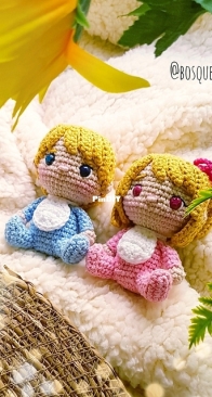 Paola F./ bosquegurumi - Aqua and Ruby Hoshino (Oshi no Ko)