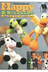 Annies Attic - Debora Gardner - 87P88 - Happy Hands Puppets
