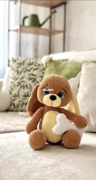 Parkaeva HM / Easy crochet love - Anastasia Parkaeva - Puppy