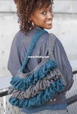 Double Stitch Twins - Erika and Monika Simmons - LW2396 - Loopy Boho Bag - Free