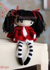 Denizas Toys Joys-Eugene-The Doll in striped stockings