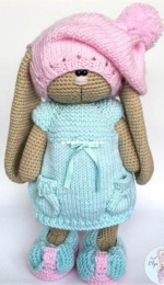 Crochet Wonders Design - Olga Kurchenko-costume for bunny -knit