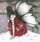 HAED HAEZIN 0014 Red Winter Fairy by Zindy S.D. Nielsen XSD