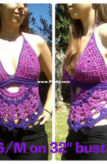 Earth Tricks - Lydia Viatoris - Fan Lace Mandala Halter Top