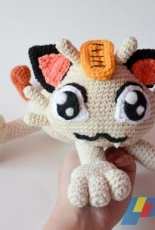 Meowth cat pattern by Krawka