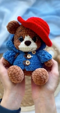 Zayka mi Amigurumi - Miranda Ayvazyan / Aivazyan - Медвежонок в шляпе - Bear in a Hat - Russian