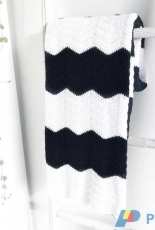 Chevron baby blanket