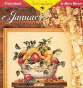 Just CrossStitch 2143 - Fruit Of The Month - January