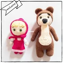 Atelie Layah - Luciana Cruz  - Masha and the Bear - Masha e o Urso - Portuguese