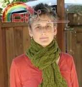 Falling Leaves Scarf by Darlene Kitterman [free]