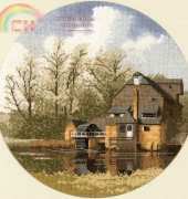 Heritage Crafts Circles Serie JCWM369  Watermill by John Clayton
