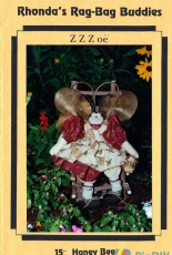 Rhonda´s Rag-Bag Buddies-ZZZ oe Honey Bee