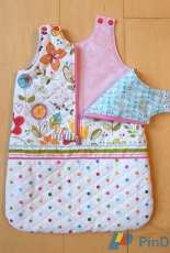 Wollyonline Doll clothes patterns- BD16F03ENG - Snuggy Sack