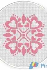 Daily Cross Stitch - Damask Design Pattern 07