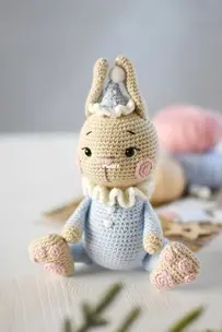 Bondo toys - Olya Bondareva - Bunny in pajamas
