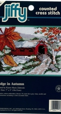 Dimensions 16650 Bridge in Autumn