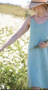 Augusta Dress Sandnes Garn - Free